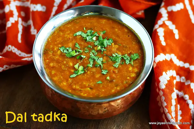 Dhaba style dal tadka