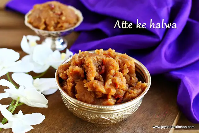 Atta- ka halwa