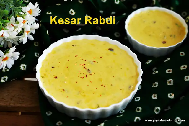 Rabdi- recipe