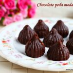 chocolate peda modak