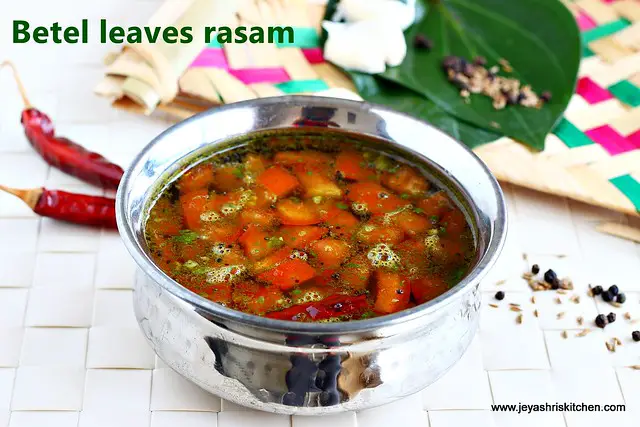 vethalai- rasam