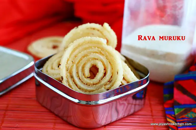 Rava murukku