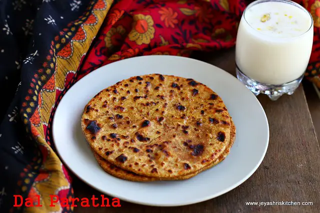 Dal stuffed paratha