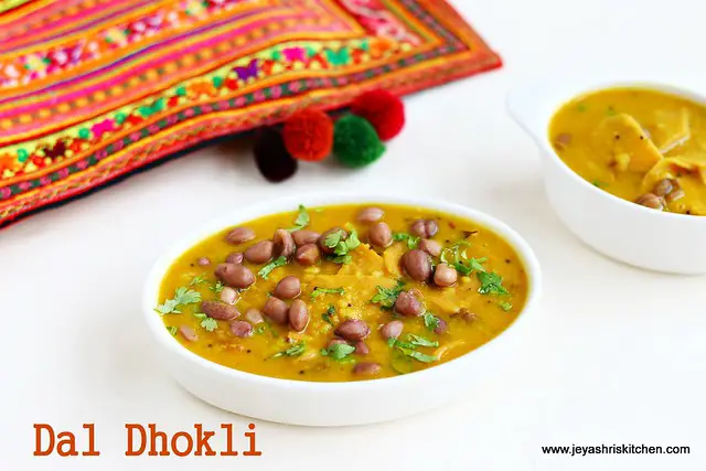 gujarathi dal -dhokli dal- dhokli