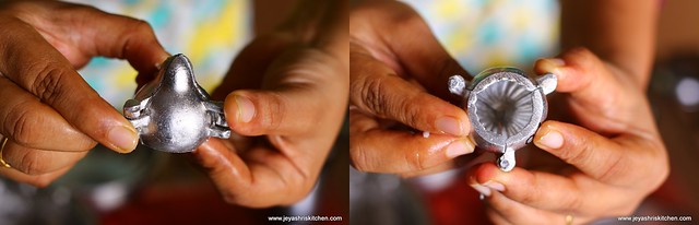 modak- using mould