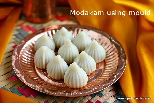 modak recipe Modak- using mould