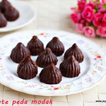 Chocolate peda modak