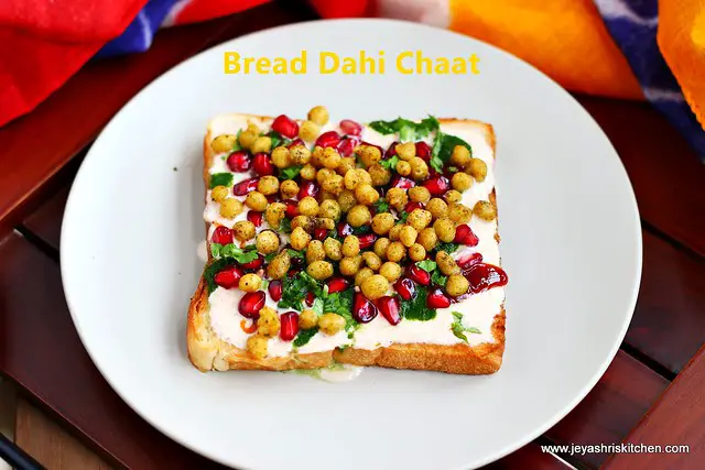 Dahi- bread Chaat