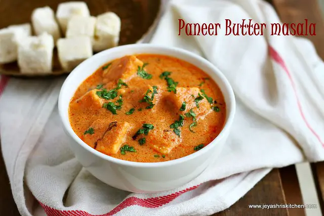 Paneer- butter masala