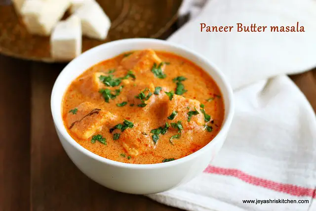 Paneer butter masala Paneer -butter masala