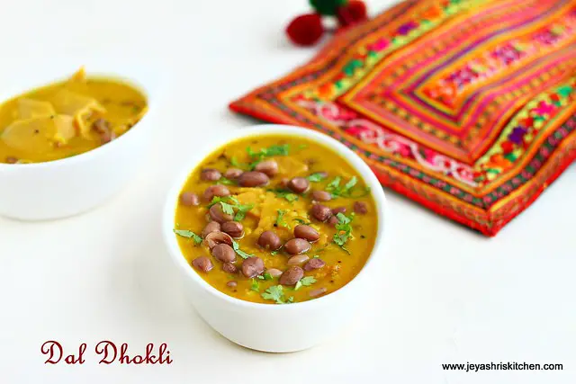 Dal - dhokli recipe