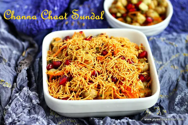 Channa chaat- sundal