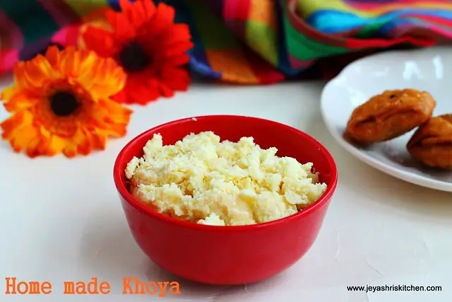 Home made Khoya