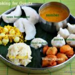 cooking for guests