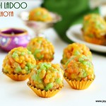 boondi ladoo with khoya