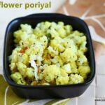 Cauliflower- poriyal