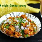 Beach sundal gravy