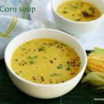 Sweet corn soup