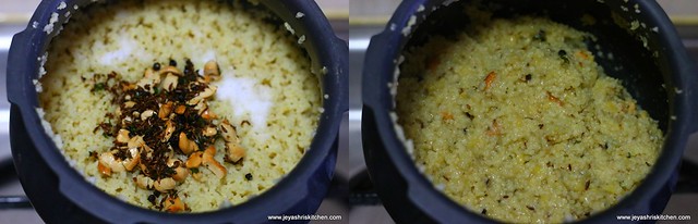 Millet- khara pongal