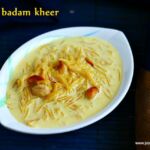 shahi badam semiya kheer