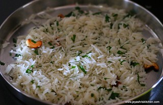 curry leaves pulao 3