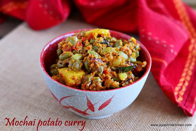 mochai potato curry