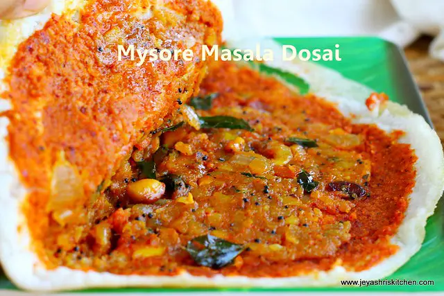 mysore masala dosa