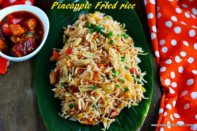 pineapple fried rice