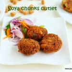 Soya chunks cutlet