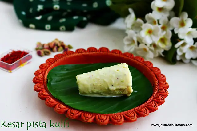 kesar pista kulfi