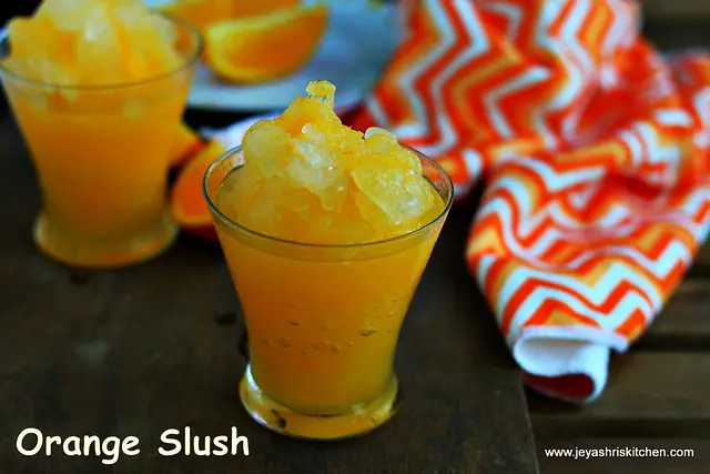 orange slush recipe