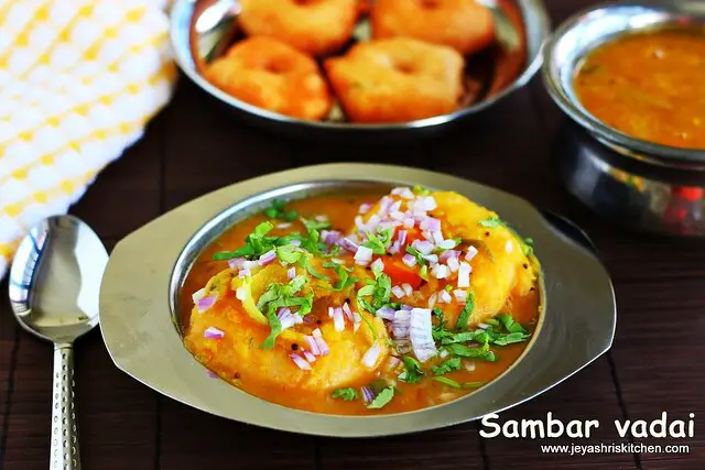 Sambar vadai recipe Sambar vadai recipe