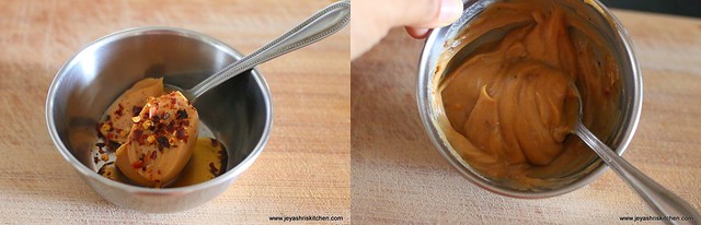 peanut butter sauce