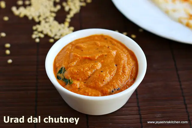 urad dal chutney