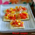 biscuit canapes