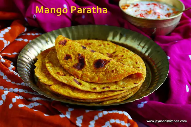 Mango paratha