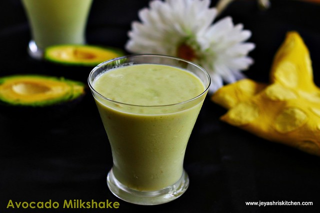 avocado milkshake