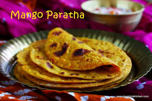 Mango paratha