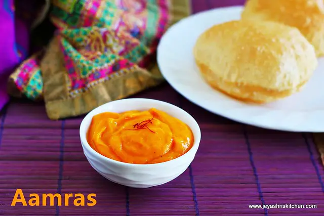 Aamras poori