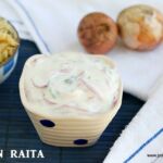 Onion raita