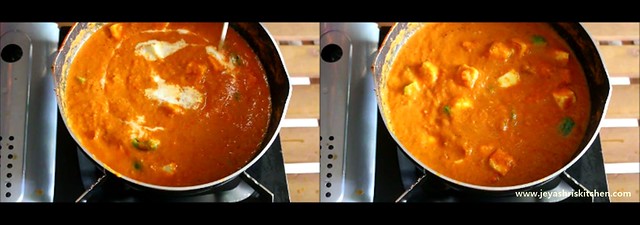 paneer butter masala 6