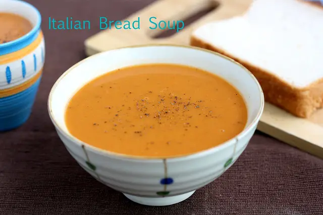 Italian bread soup2