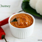 Red jalapeno chutney