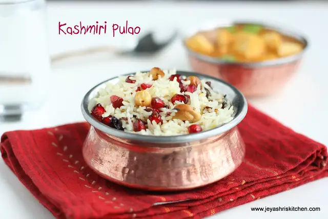 kashmiri pulao 