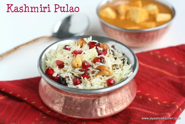 Kashmiri pulao 1