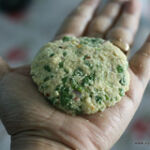 keerai vadai step 4