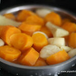 carrot soup step 1