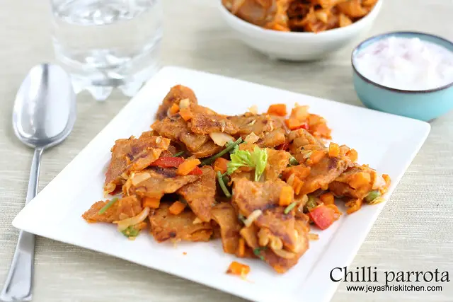 Chilli parotta 