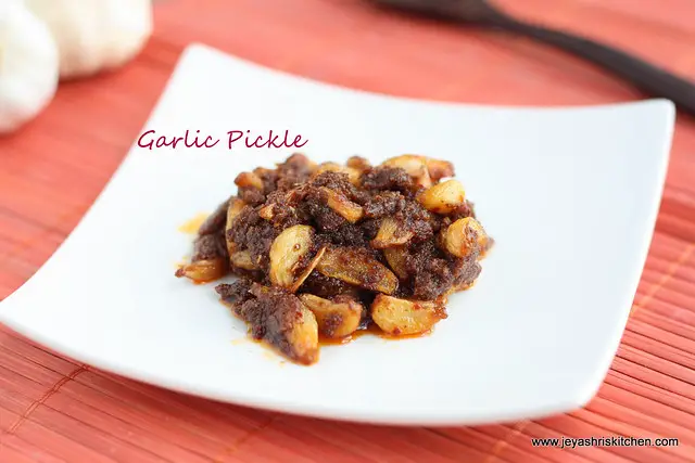 Garlic pickle 2