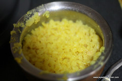 Rava pongal step 4